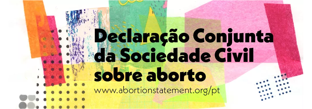 Colorful background with title text